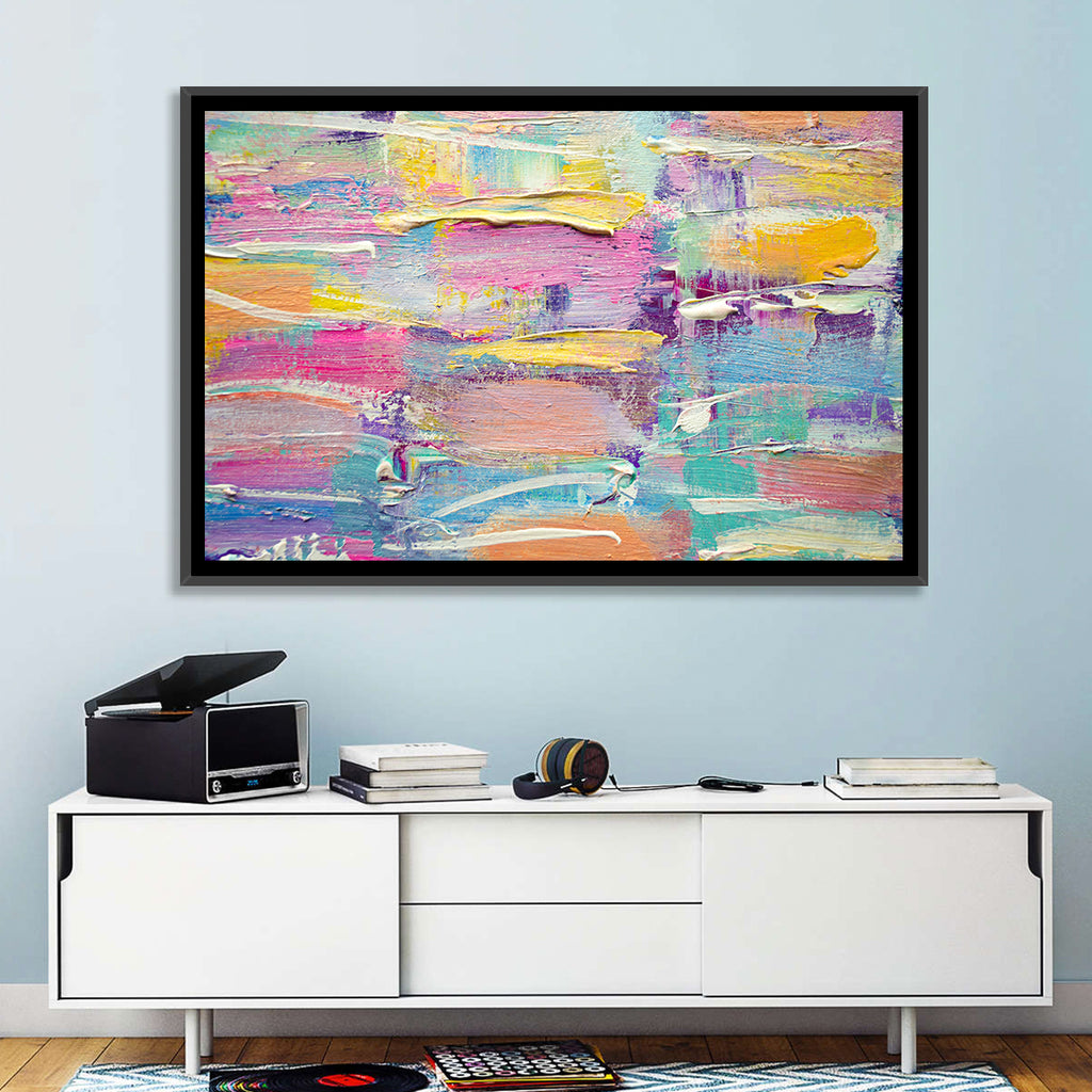 Rough Board Brushstrokes Wall Art