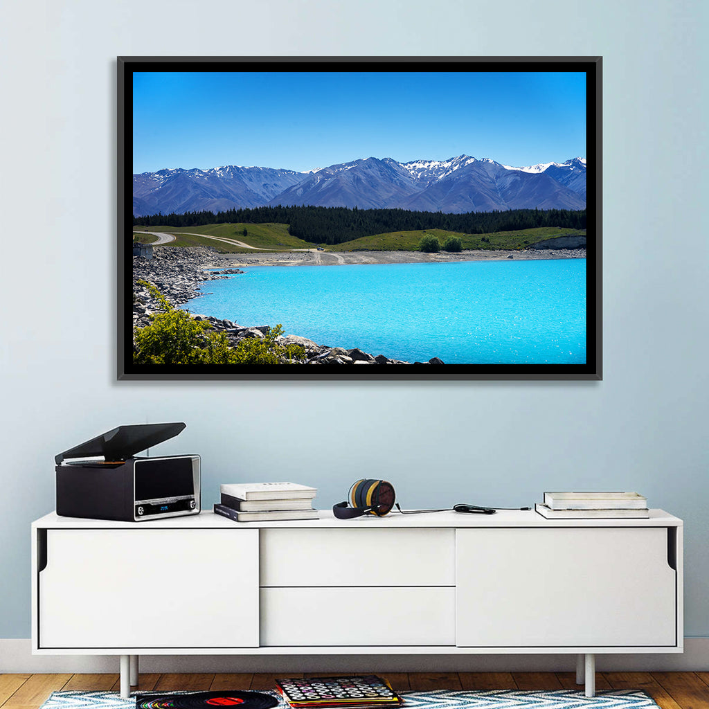 Lake Pukaki Turquoise View Wall Art