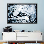 Foam Swirl Abstract Wall Art