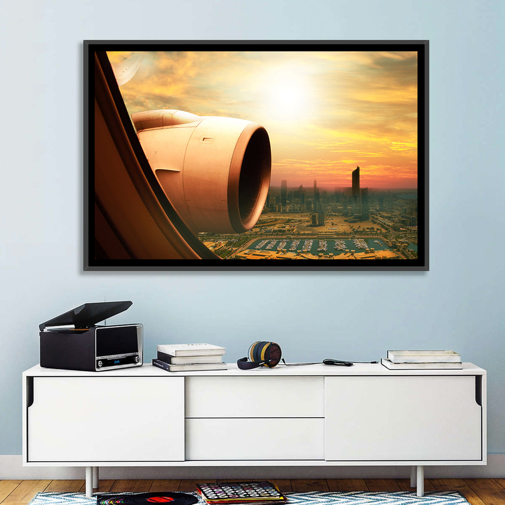 Kuwait City at Golden Hour Wall Art