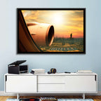 Kuwait City at Golden Hour Wall Art