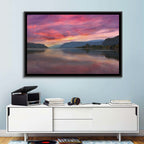 Sunrise Over River Gorge Wall Art