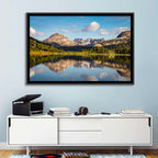 Island Lake Reflection, Montana Wall Art