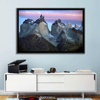 Los Cuernos Peak Valley, Torres Del Paine Wall Art