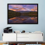 Mt Shasta Over Lake Siskiyou Wall Art