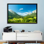 Bavarian Alpine Valley Wall Art