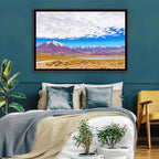 Lascar Snow-capped Volcano Wall Art