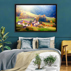 Santa Maddalena Golden Hour Wall Art