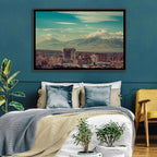 Yerevan Skyline with Mount Ararat Wall Art