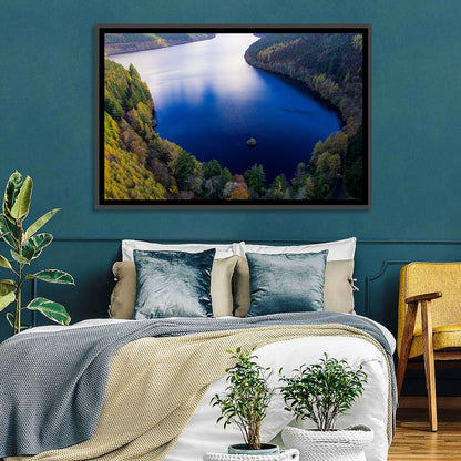 Lake Vyrnwy Aerial  Wall Art