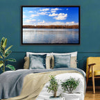 Andalusia Slough Autumn River Wall Art
