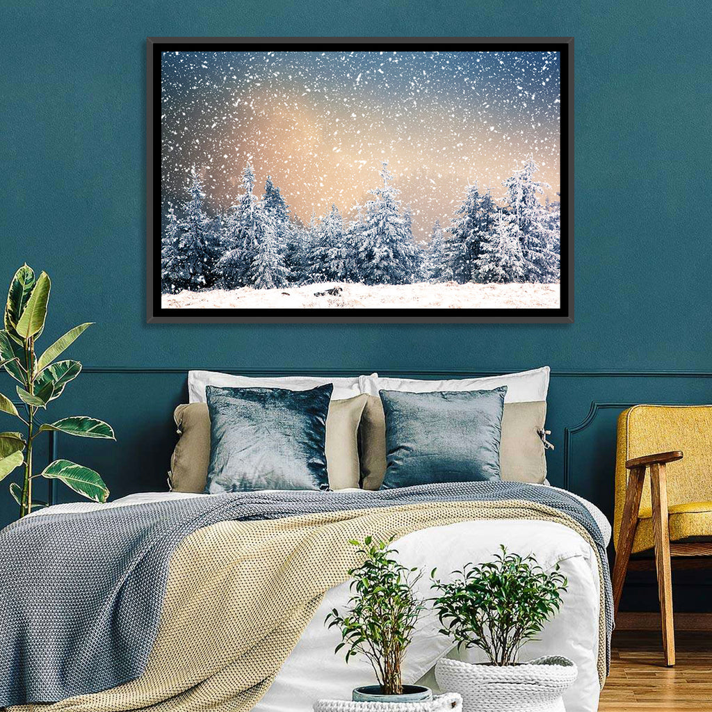 Winter Forest Wonderland Wall Art