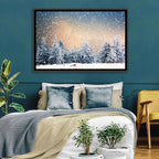 Winter Forest Wonderland Wall Art