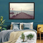 Stone Pier at Lake Garda Wall Art