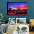 Monument Valley Arizona Sunset Wall Art