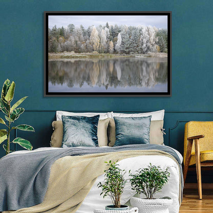 Forest Lake Pskov Region Wall Art