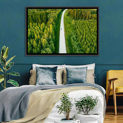 Road Through Forest Wall Art