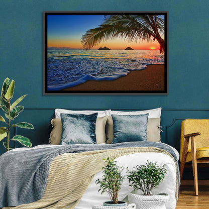 Lanikai Beach Sunset Wall Art