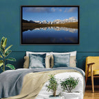 Svaneti Lake Reflection Wall Art