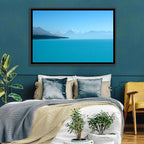 Turquoise Lake Pukaki View of Mount Cook Wall Art