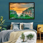 Sidi M'cid Bridge Over Constantine Canyon Wall Art