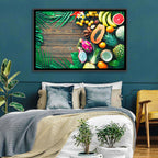 Tropical Fruit Still Life Wall Art