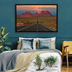 Tribal Park Monument Valley Sunset Wall Art