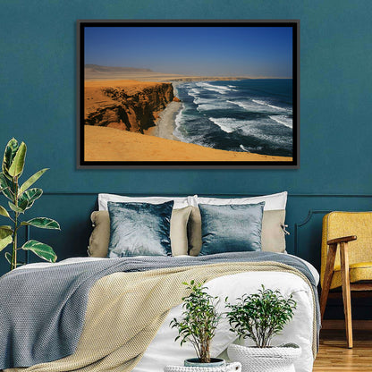 Peru Red Beach Wall Art