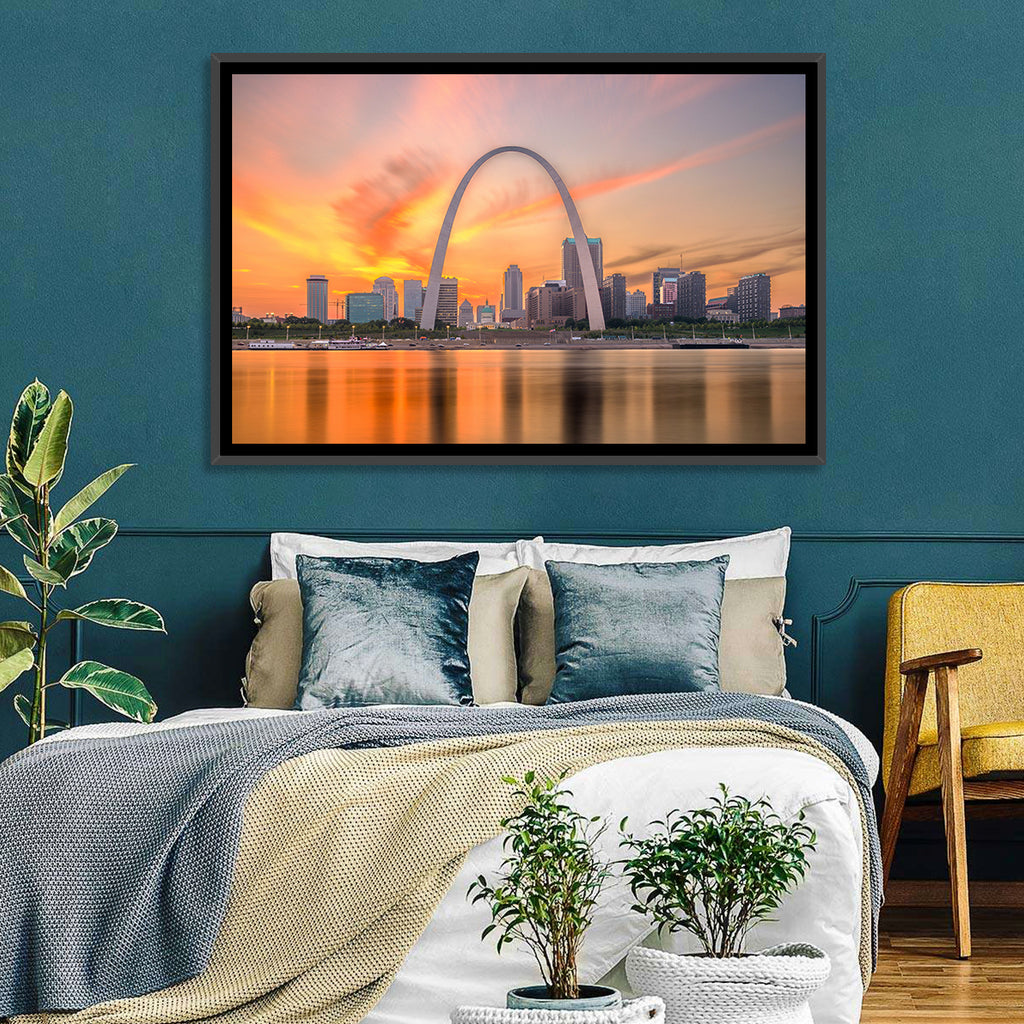 St. Louis Gateway Arch Skyline Wall Art