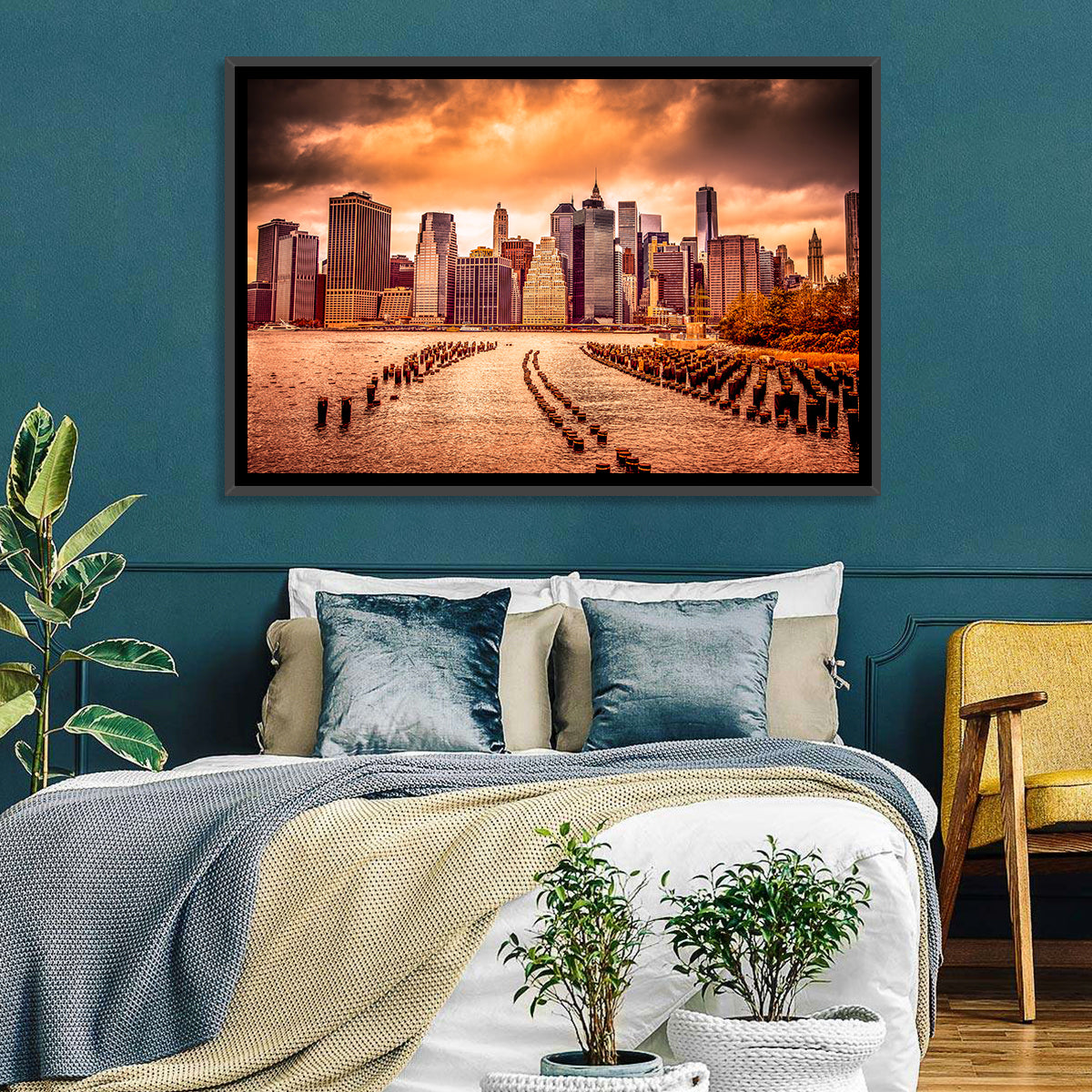 Lower Manhattan Financial District Wall Art