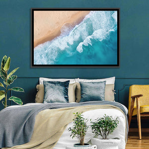 Beach Sea Waves Wall Art