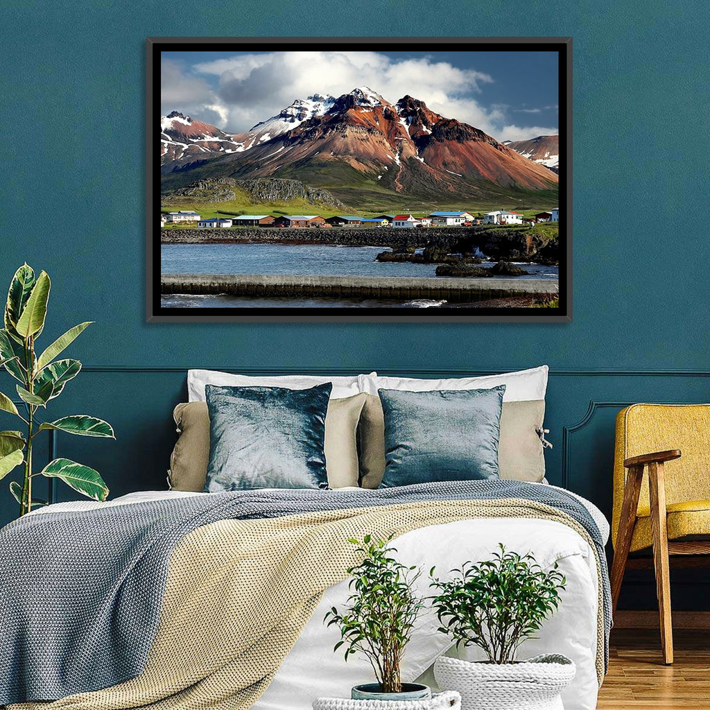 East Fjords Harbor Village Wall Art