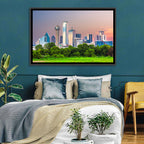 Dallas Golden Hour Skyline Wall Art