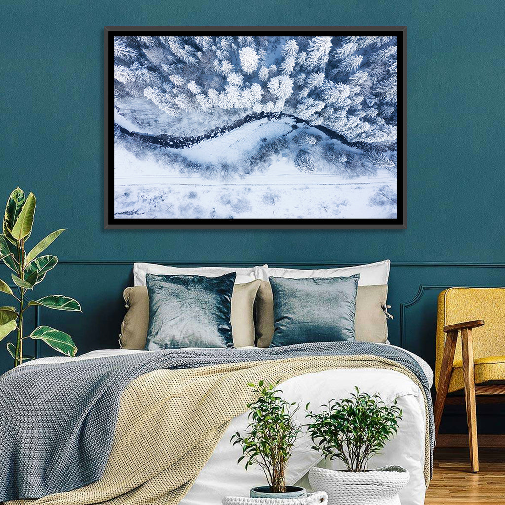 Winding Snowy River Wall Art