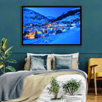 Andermatt Winter Village Wall Art