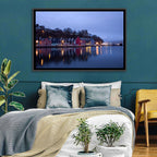 Tobermory Harbour at Twilight Wall Art