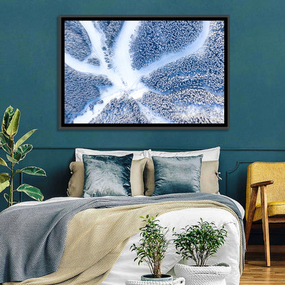 Ski Resort Aerial Wall Art