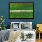 Aerial Irrigation Canal View Wall Art
