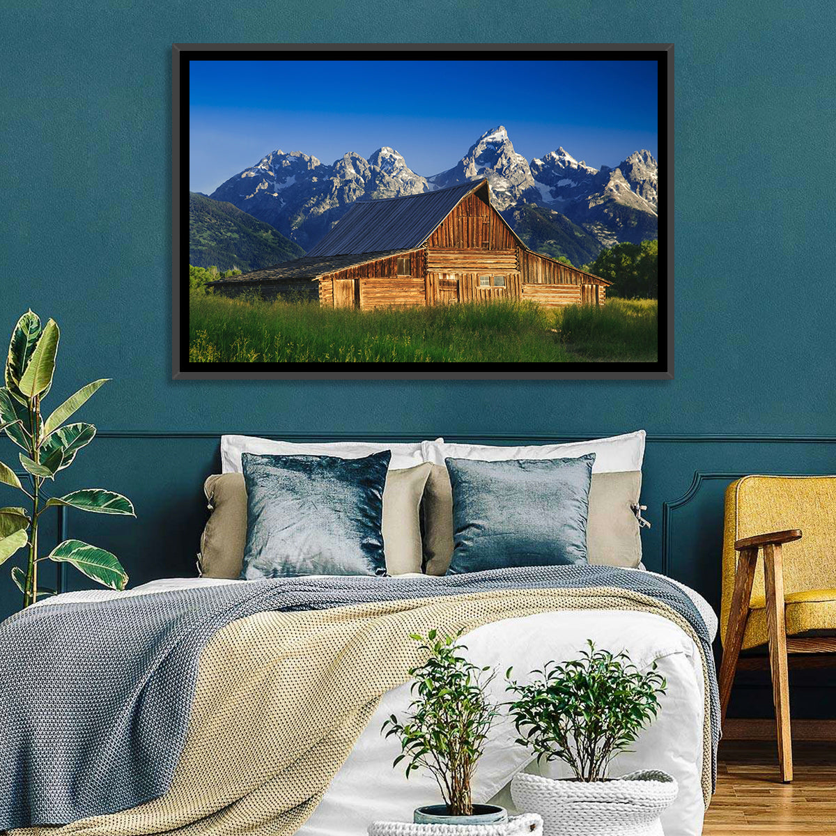 Mormon Barn Grand Teton National Park Wall Art