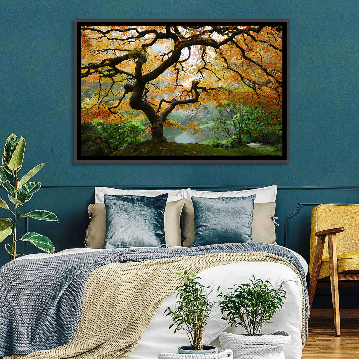 Japanese Autumn Maple Wall Art