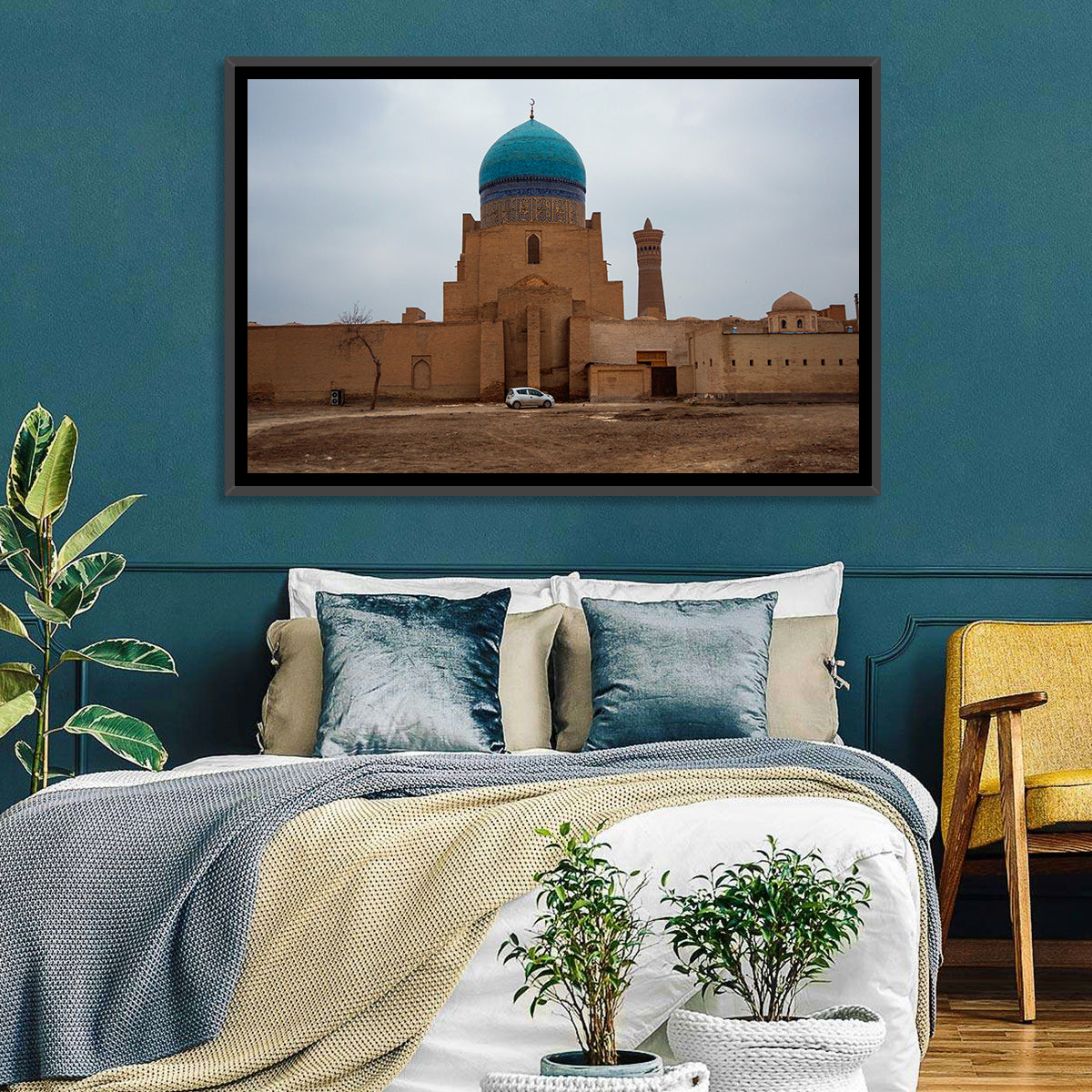 Kalyan Mosque, Bukhara Wall Art in a room, landscape