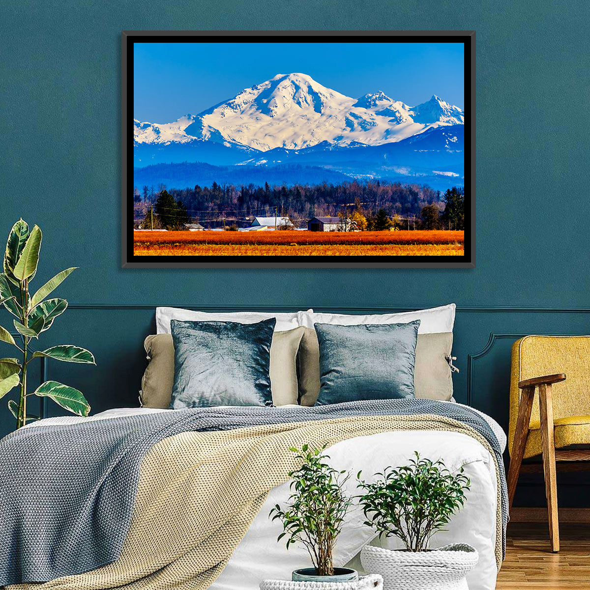 Mount Baker Fields Wall Art
