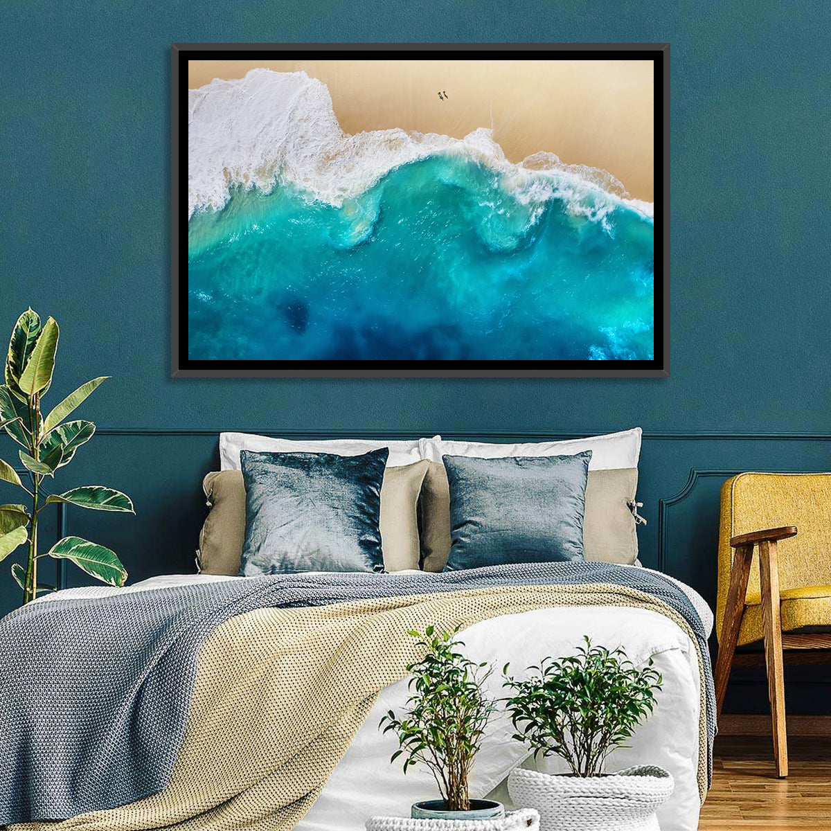 Nusa Penida Aerial Beach Wall Art