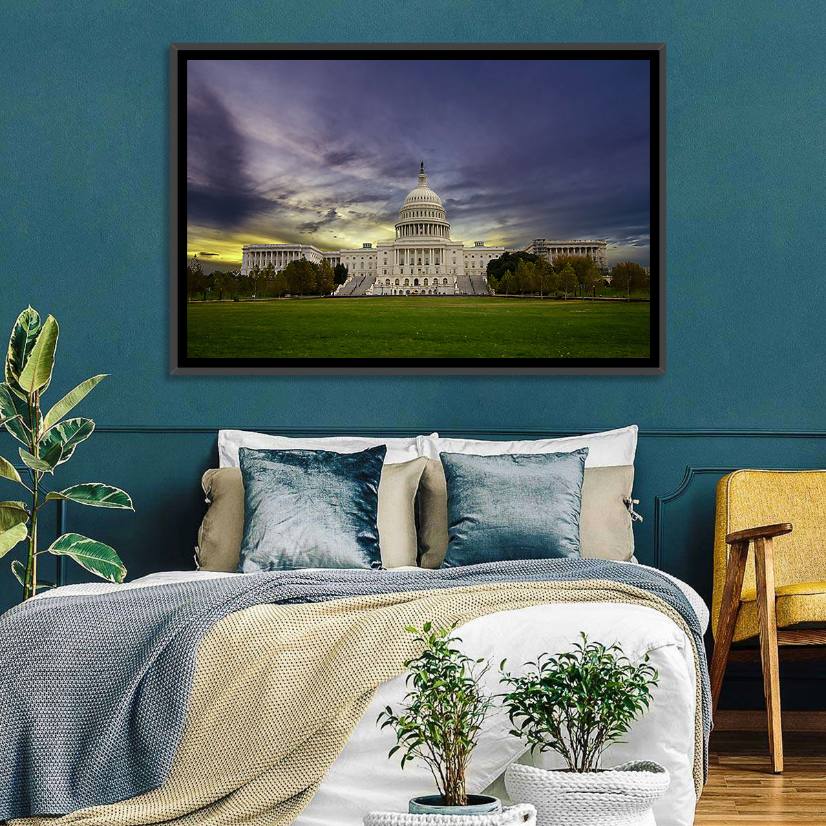 US Capital Building Wall Art