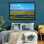 Genoa Township Pond View Wall Art
