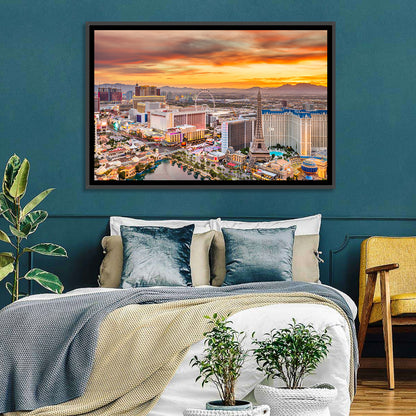 Las Vegas Cityscape Wall Art