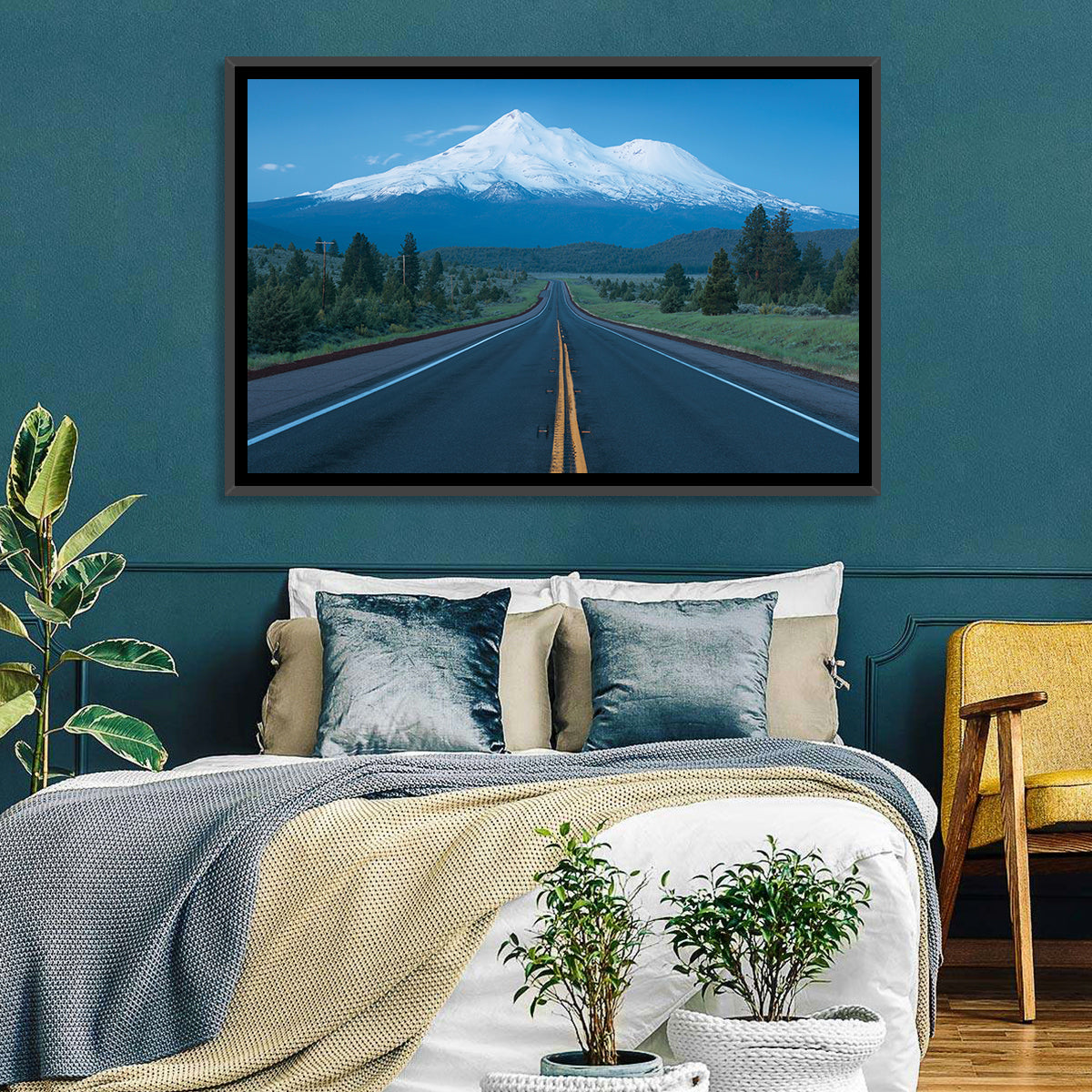 Road to Mount Shasta Wall Art