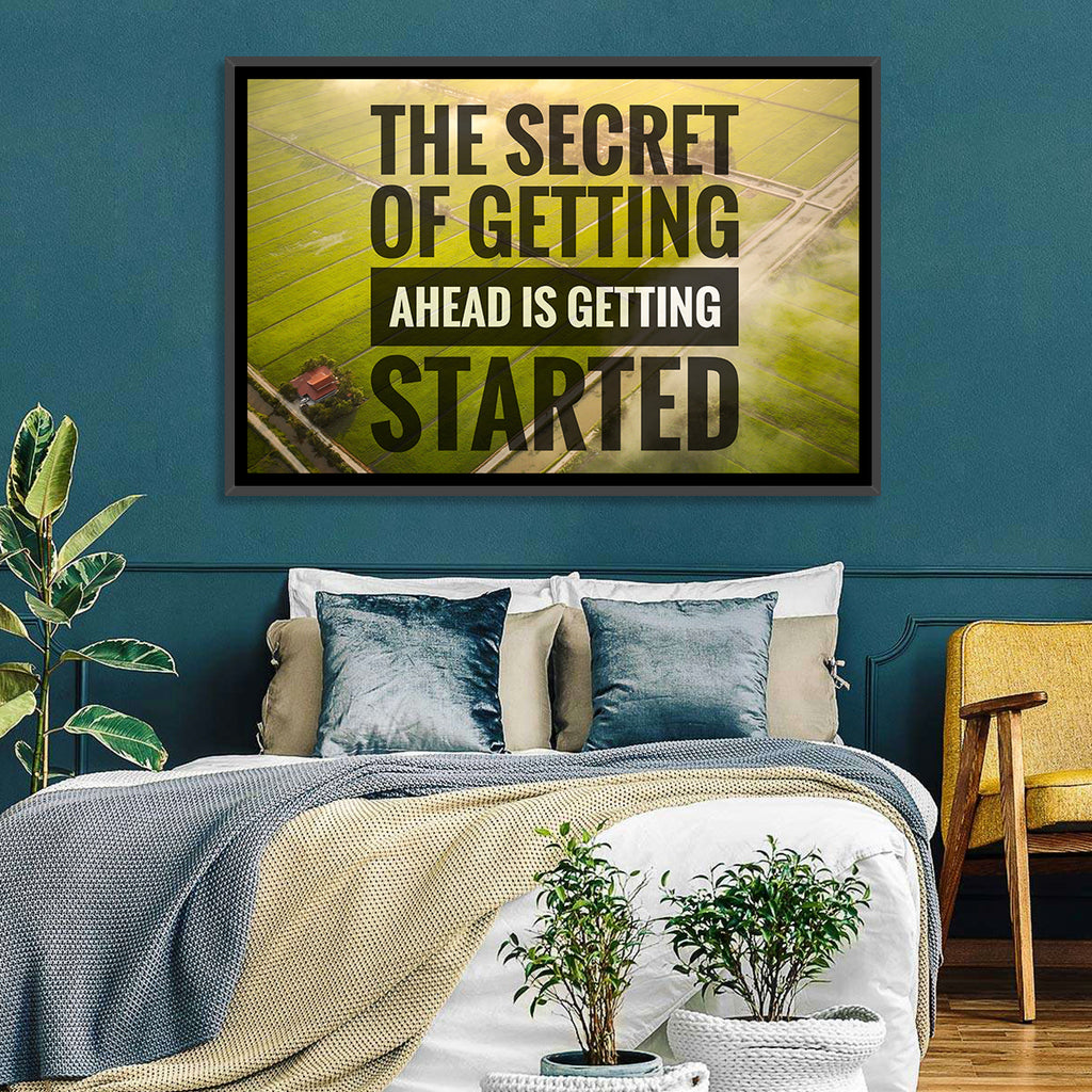Getting Started Sunlit Farmland Wall Art