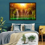 Plitvice Lakes Waterfalls Wall Art