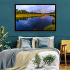 Grand Tetons Sunrise Over Snake River Wall Art